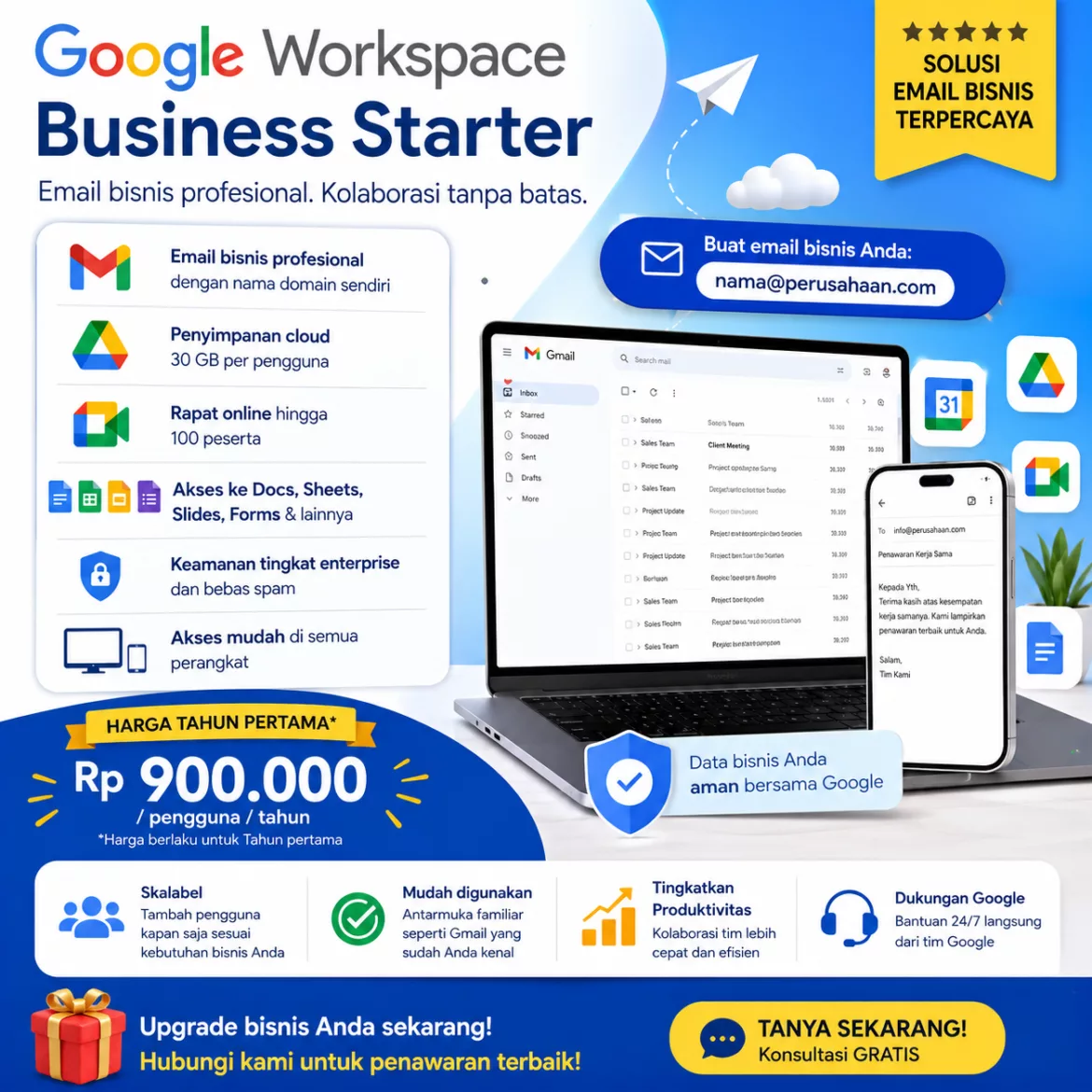 Google Workspace Business Starter Indonesia